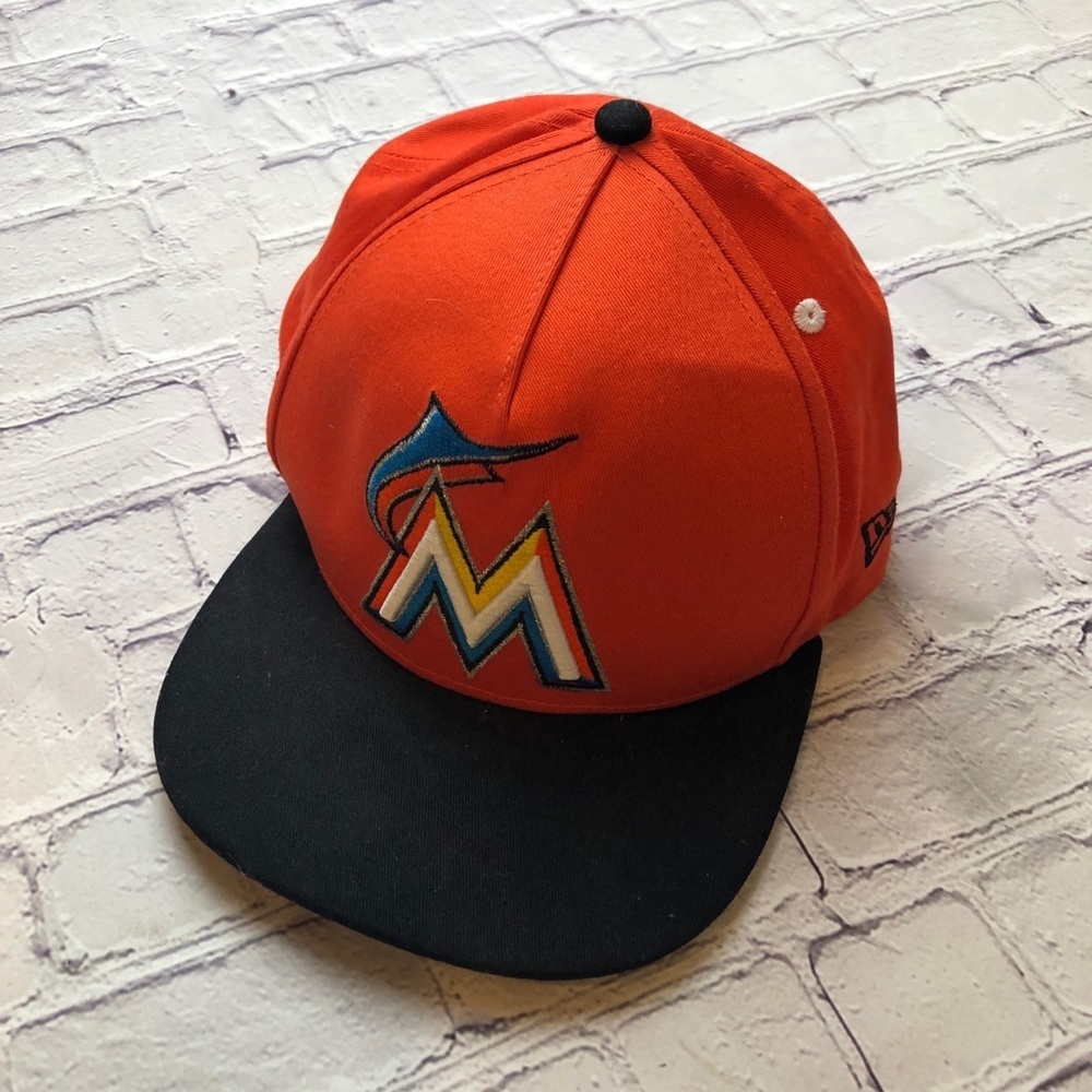 New Era Florida Marlins MLB snap back baseball‎ cap NEW